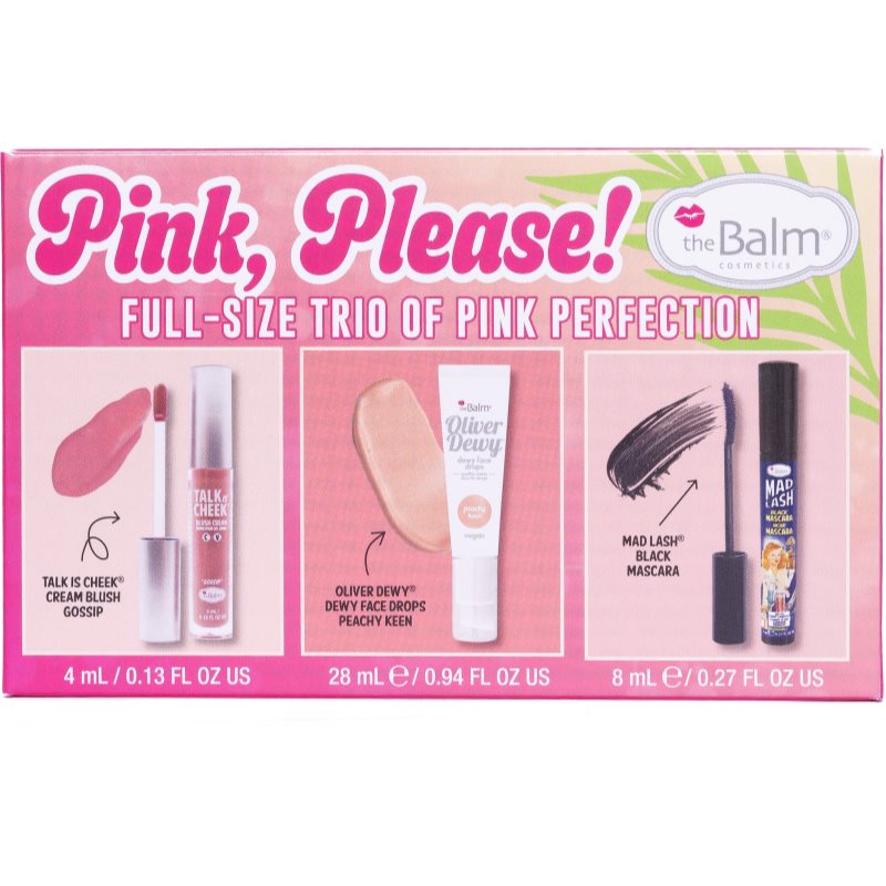 theBalm Holiday Trio Box Set ajándékszett az arcra