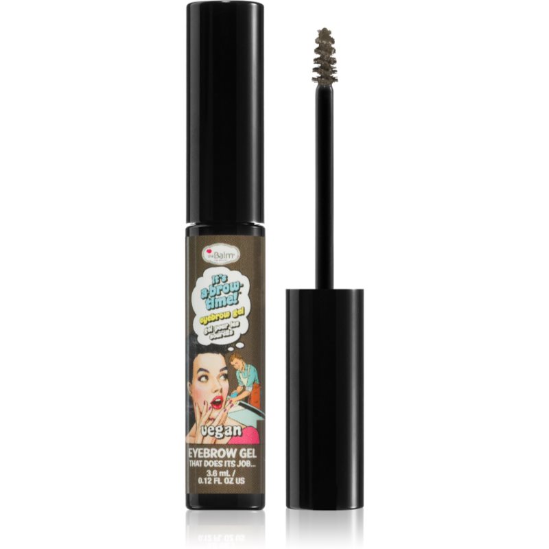 theBalm It's a Brow Time Brow Gel szemöldökzselé árnyalat Dark Brown 3