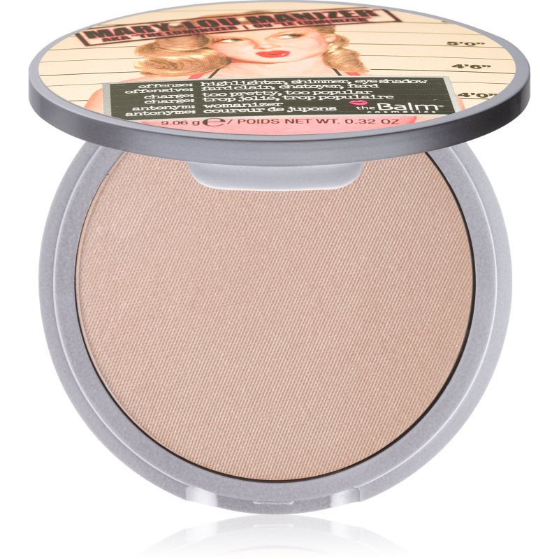 theBalm Lou Manizer Luminizer bőrvilágosító és szemhéjfesték egyben árnyalat Mary 9.06 g-Eredeti