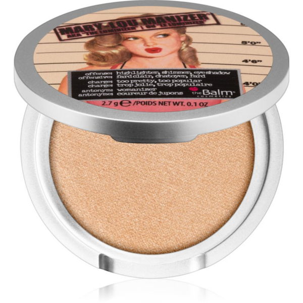 theBalm Lou Manizer Travel size bőrvilágosító és szemhéjfesték egyben árnyalat Mary 2