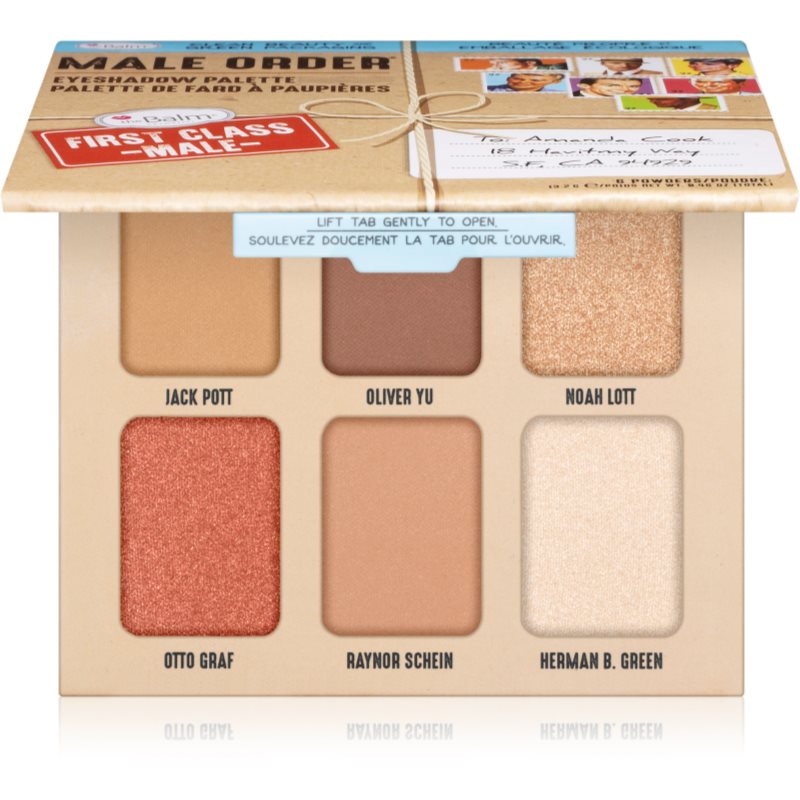 theBalm Male Order® First Class Male szemhéjfesték paletta 13