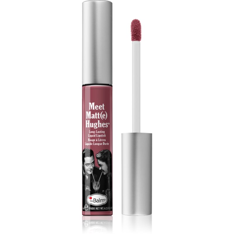 theBalm Meet Matt(e) Hughes Long Lasting Liquid Lipstick hosszantartó folyékony rúzs árnyalat Charming 7.4 ml-Eredeti