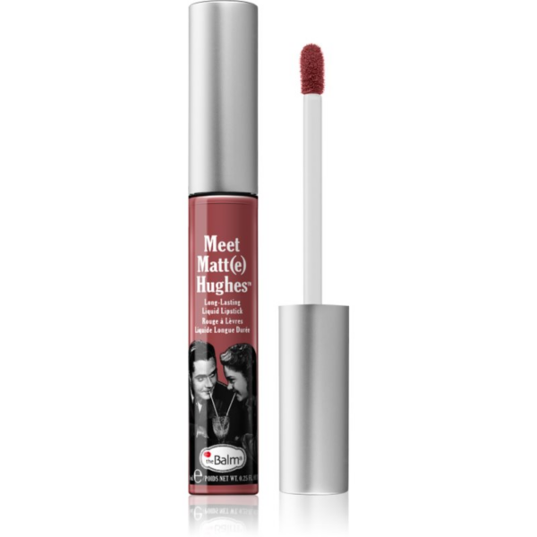 theBalm Meet Matt(e) Hughes Long Lasting Liquid Lipstick hosszantartó folyékony rúzs árnyalat Sincere 7.4 ml-Eredeti
