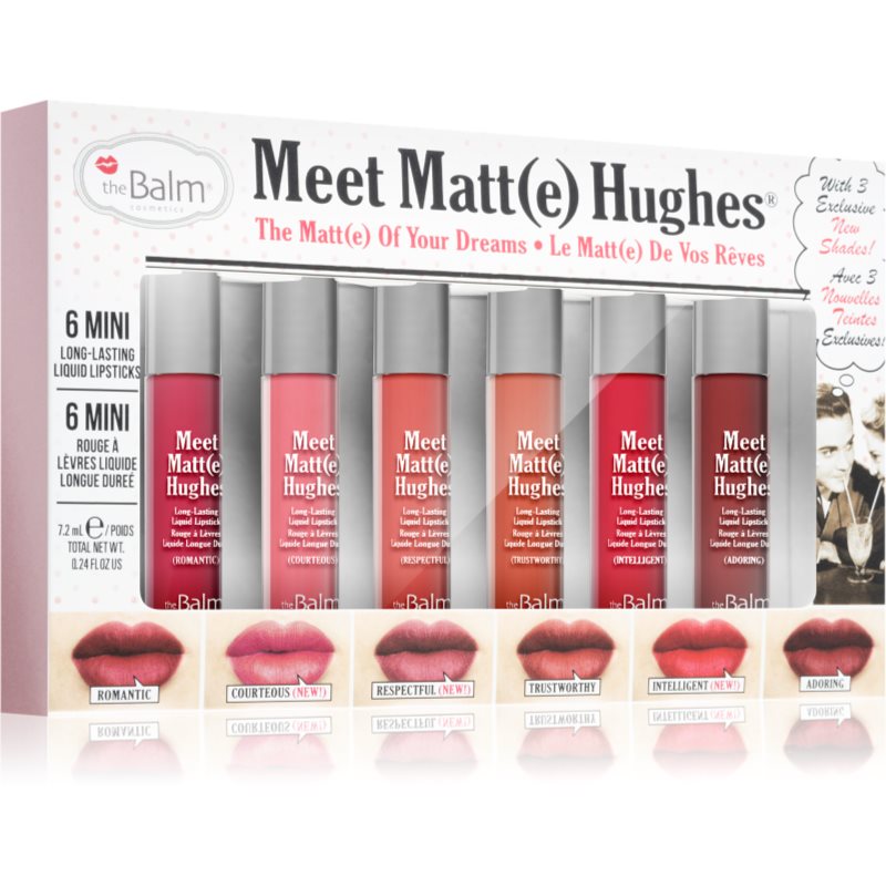 theBalm Meet Matt(e) Hughes Vol. 12 matt szett ajkakra-Ár