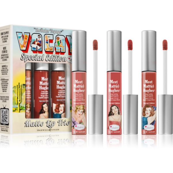 theBalm X Model Roz Voyage matt szett ajkakra-Ár