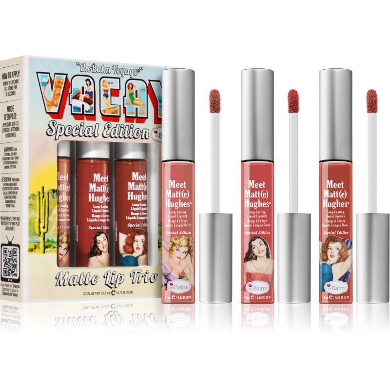 theBalm X Model Roz Voyage matt szett ajkakra-Ár