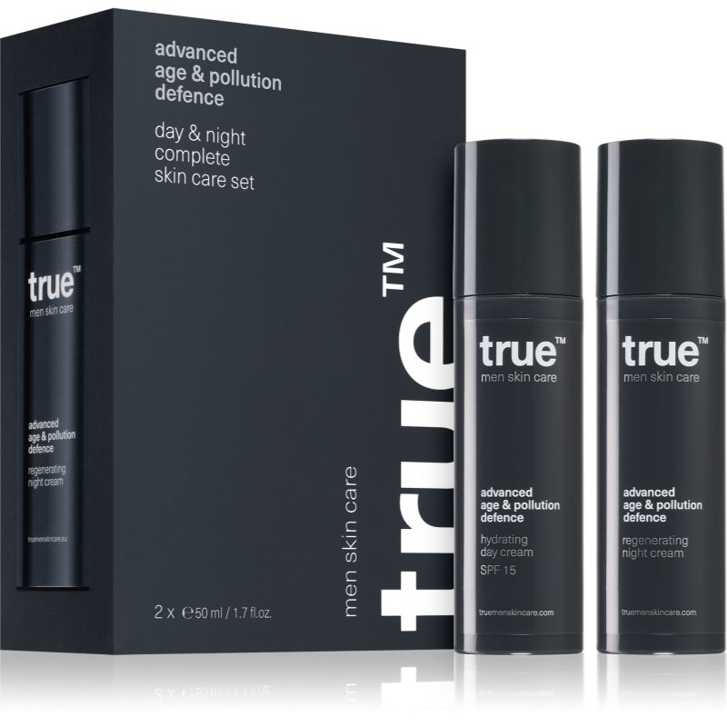 true men skin care Day & night complete skin care set arcápoló szett Nappali és éjjeli ápolás uraknak-Ár