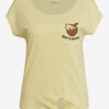 yellow t-shirt CAMAIEU