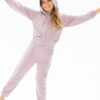 zepkids Girls' Hooded Top and Bottom Set